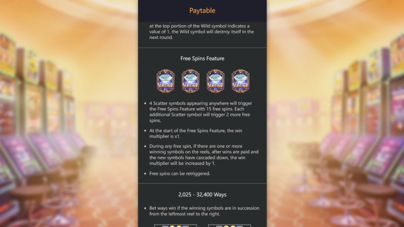Bagaimana Free Spins Dreams of Macau Dipicu