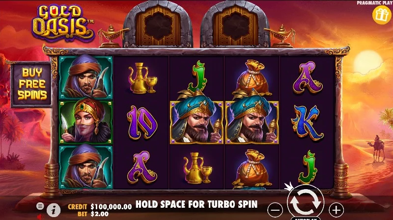 Free Spins Gold Oasis dan Duel Persisten