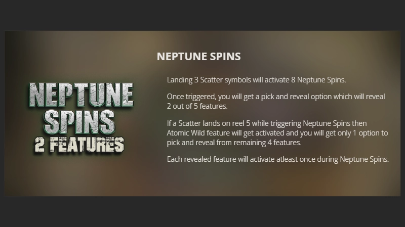 Neptune, Invasion, dan Overlord Spins