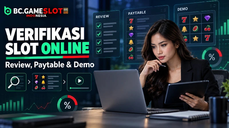 cara verifikasi slot online