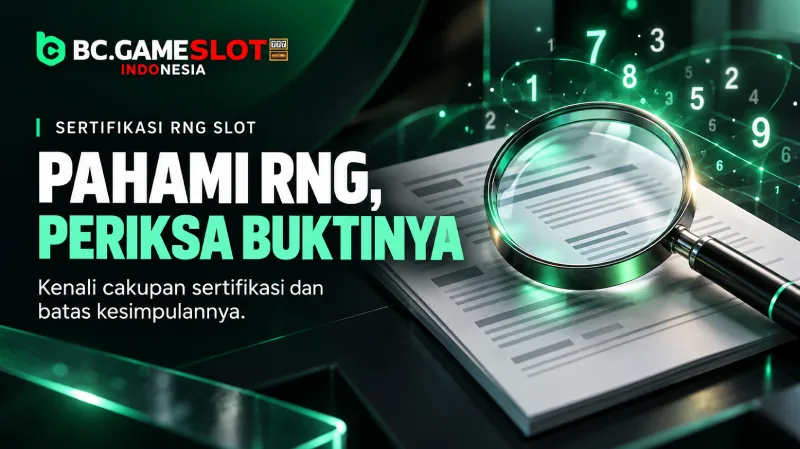 Sertifikasi RNG Slot untuk Evaluasi yang Transparan - BC Slot Id