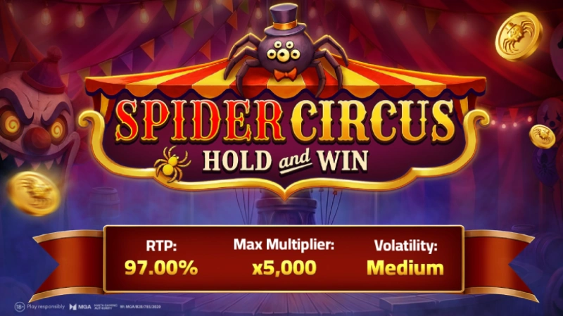 Spider Circus Hold and Win Review